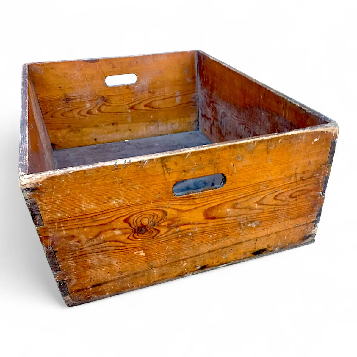 Vintage trækasse med fantastisk patina – ca. 1950–60’erne - Billede 6