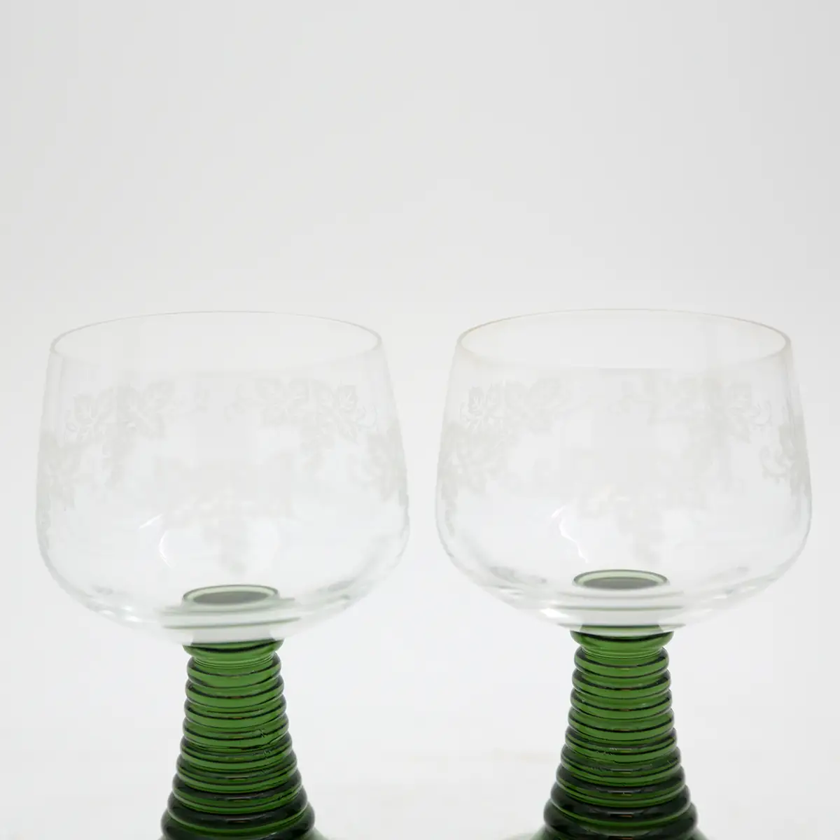 Franske Rømerglas til rødvin – elegant vintagestil - Billede 4