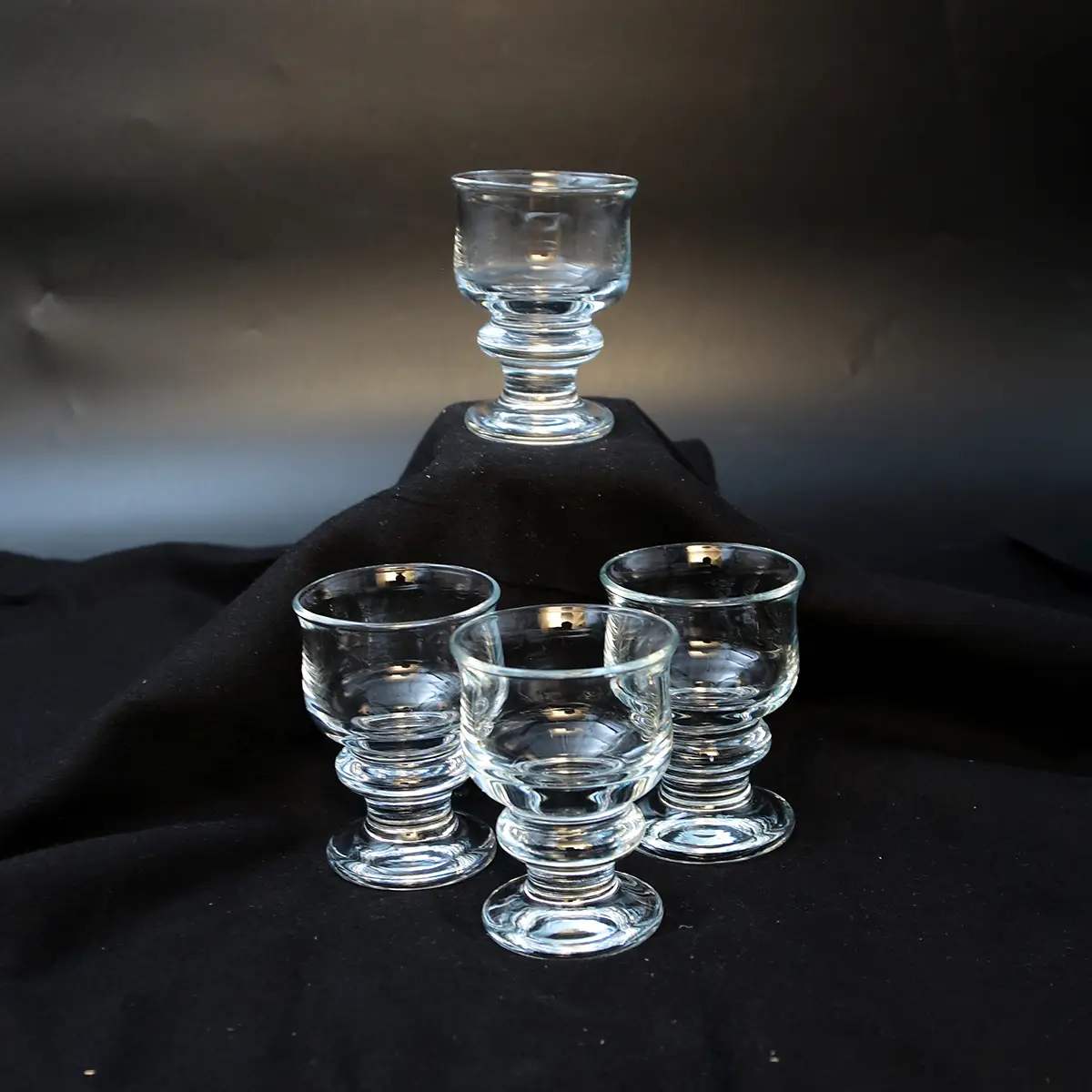 Holmegaard Tivoli Copenhagen portvinsglas – mundblæst dansk design - Billede 2