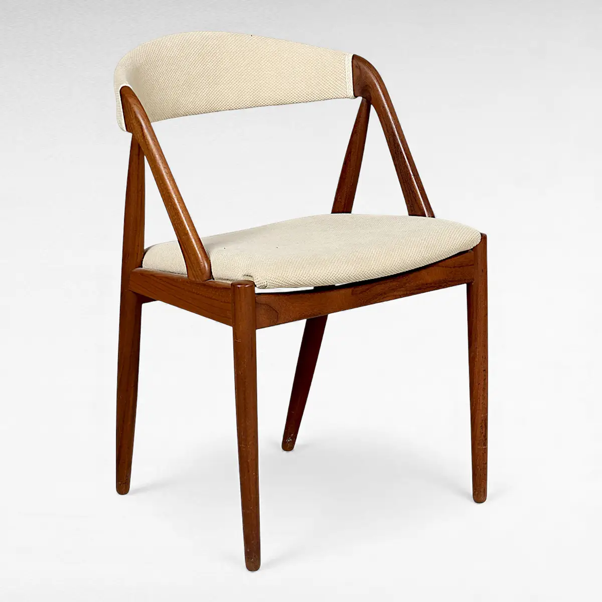 Kai Kristiansen spisebordsstol – Model 31 i massivt teak, 1956 - Billede 3