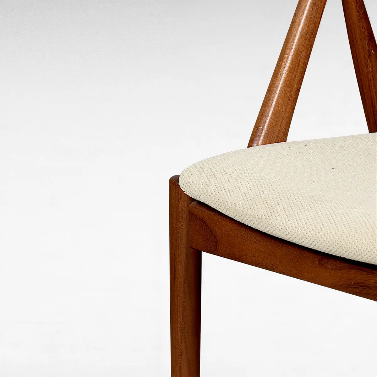 Kai Kristiansen spisebordsstol – Model 31 i massivt teak, 1956 - Billede 4