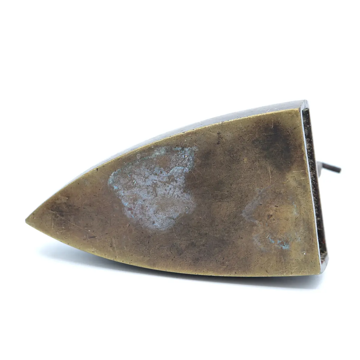 Dansk messing strygejern No. 7 – ca. 1850 - Billede 5