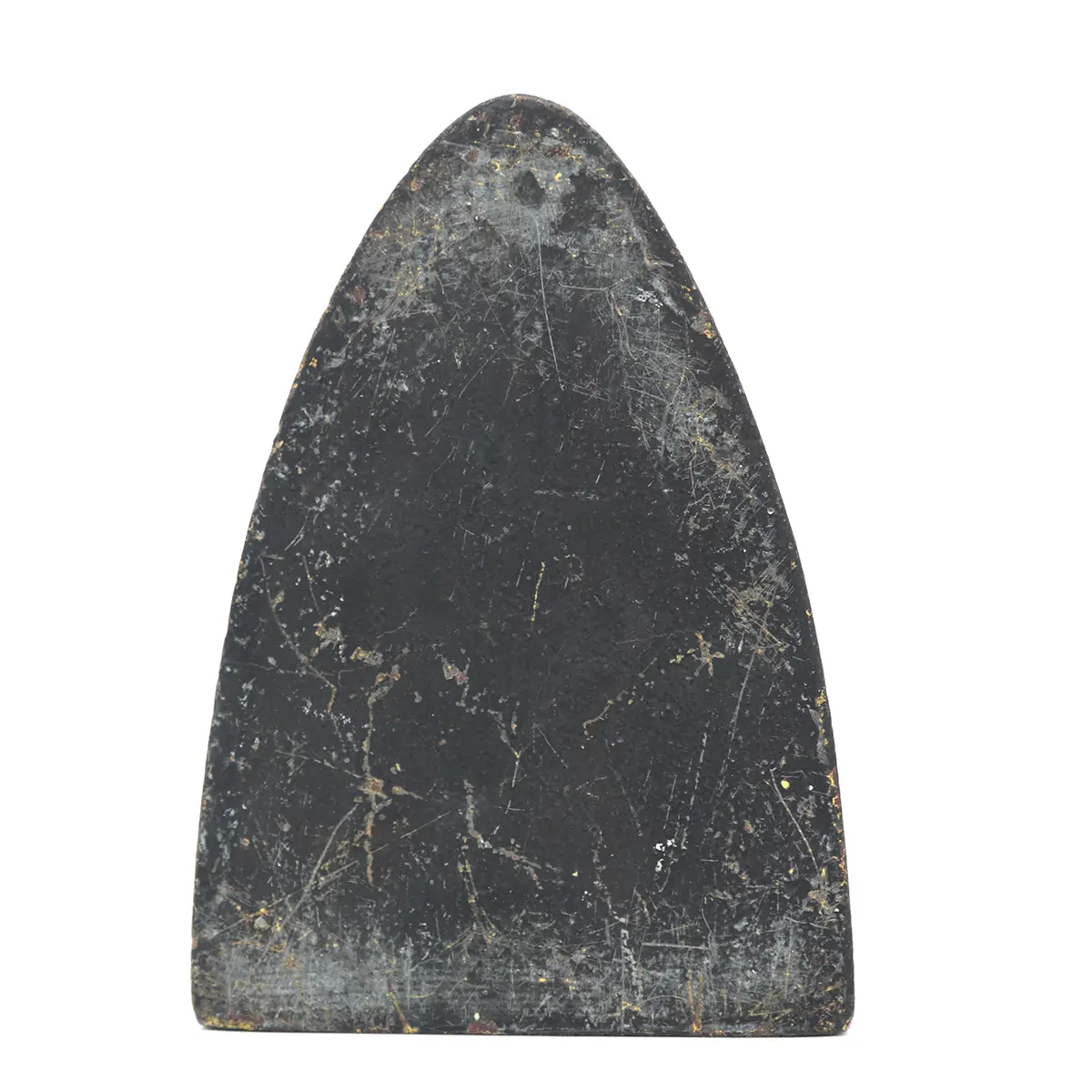 Tung støbejerns dørstop – engelsk strygejern No. 7 - Billede 5