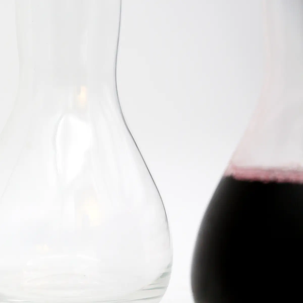 Holmegaard “Future” karaffel i klart glas – design Peter Svarrer, 2009 - Billede 2