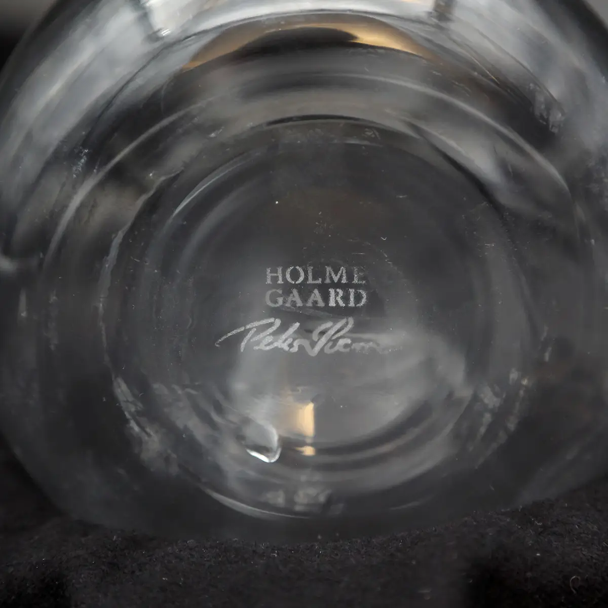 Holmegaard “Future” karaffel i klart glas – design Peter Svarrer, 2009 - Billede 8