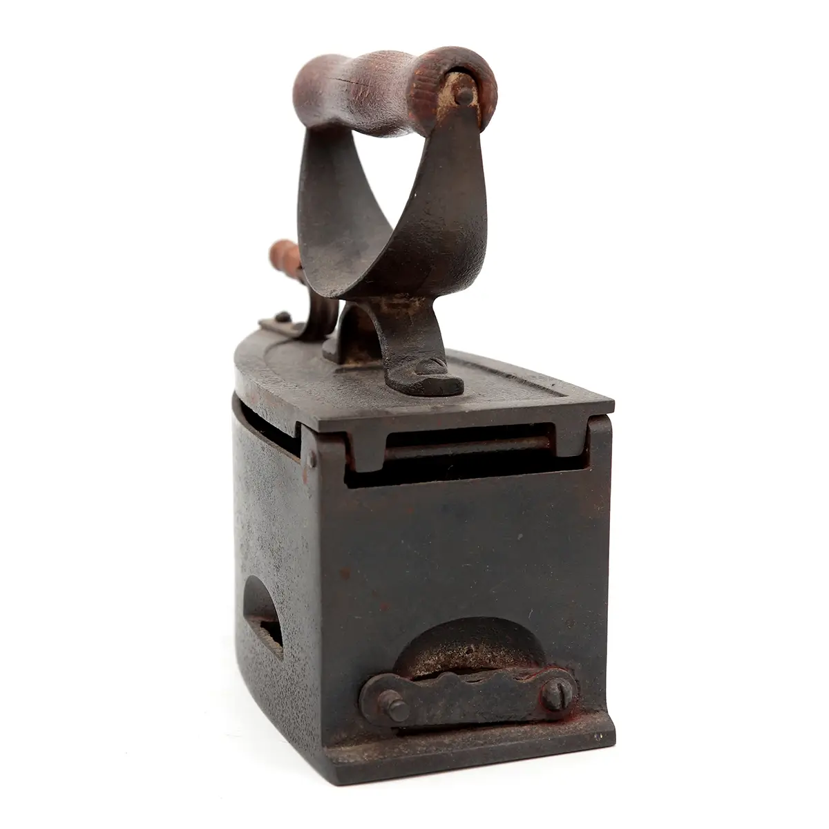 Kasse-strygejern i støbejern – tidligt 1900-tal - Billede 2