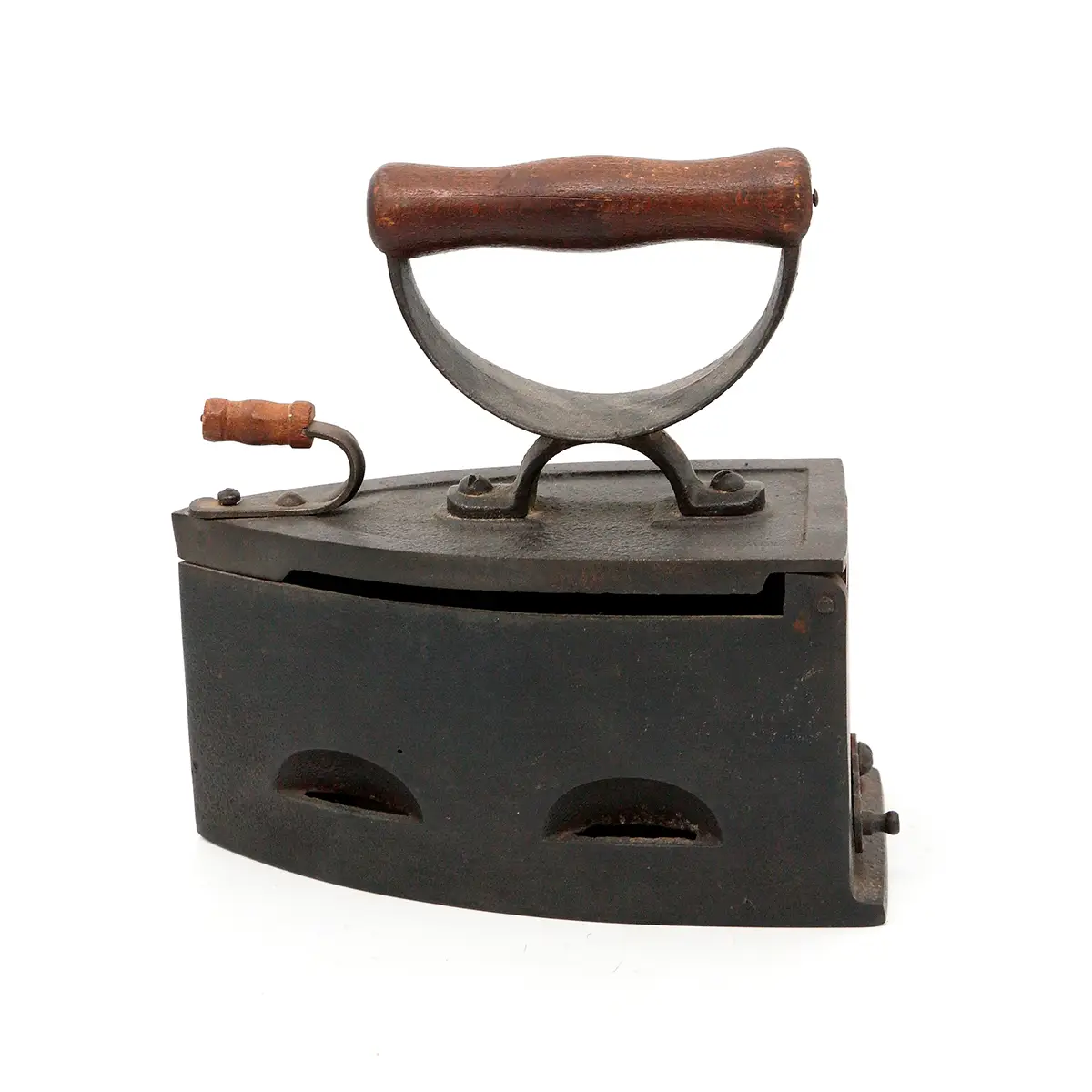 Kasse-strygejern i støbejern – tidligt 1900-tal - Billede 3