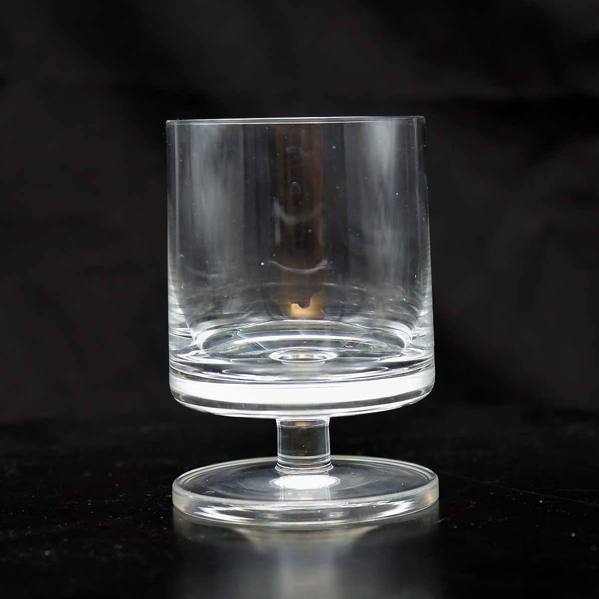 Skandinaviske rødvinsglas på fod – elegant klart glas, sæt af 6, ca. 1970’erne - Billede 4