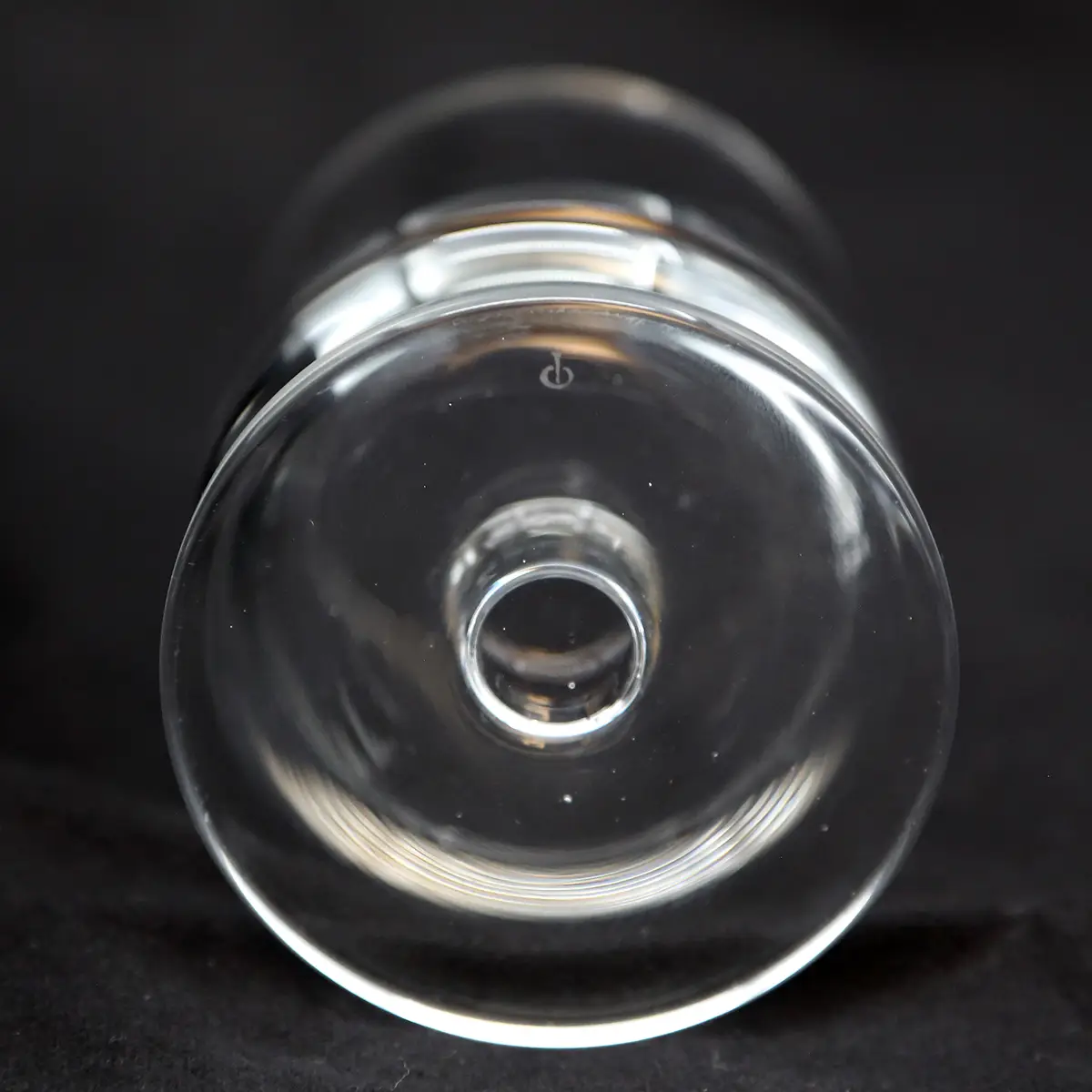 Skandinaviske rødvinsglas på fod – elegant klart glas, sæt af 6, ca. 1970’erne - Billede 5