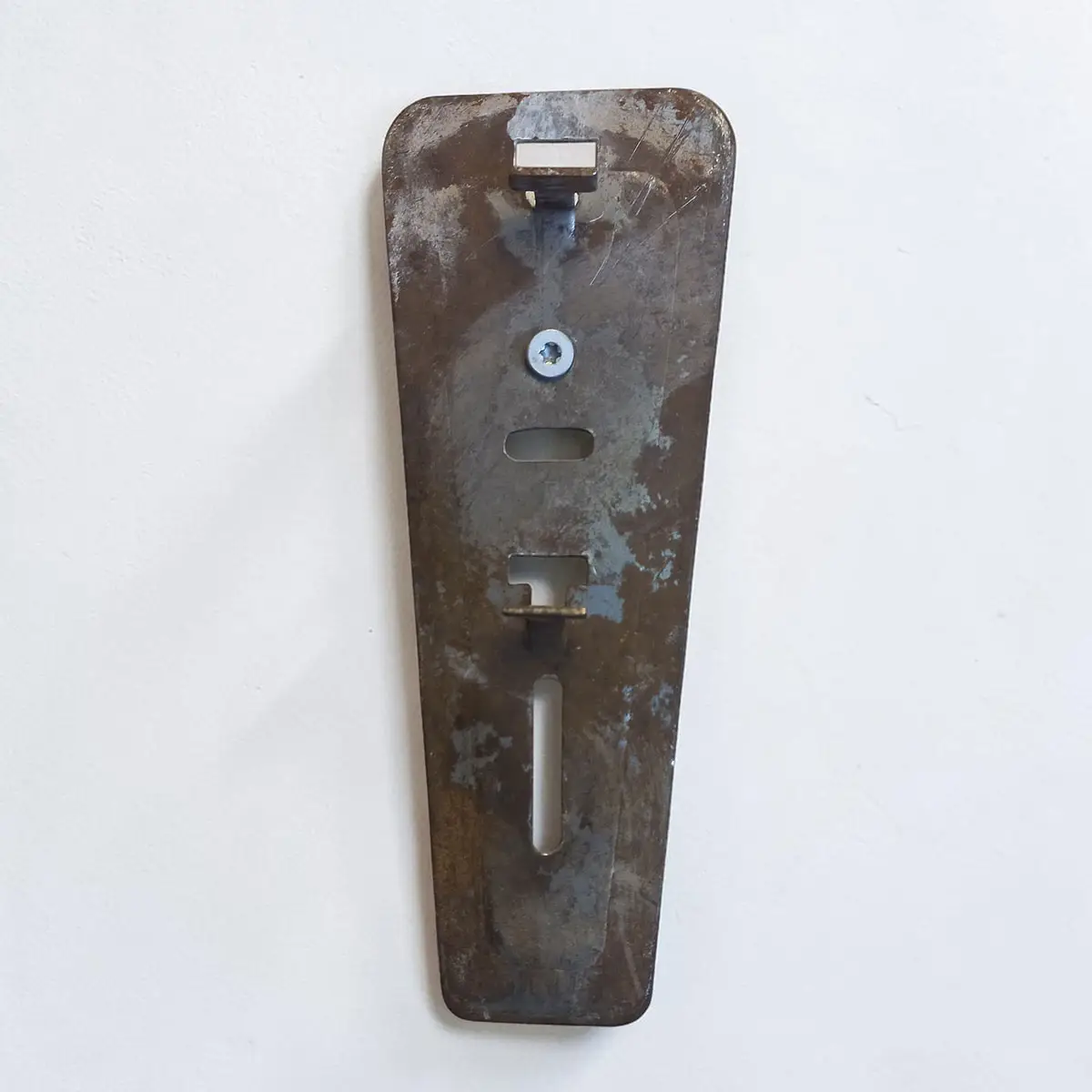 Fleksibel dansk væglampe i sort metal og messing – ca. 1955–60 - Billede 8