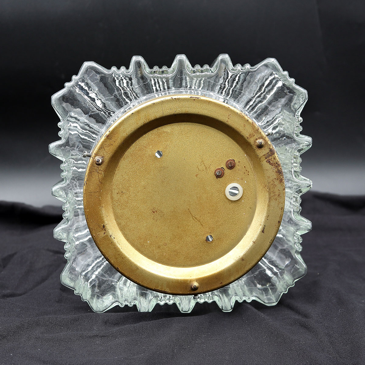 Glashütte Limburg starburst-plafond i klart isglas fra 1970’erne - Billede 5